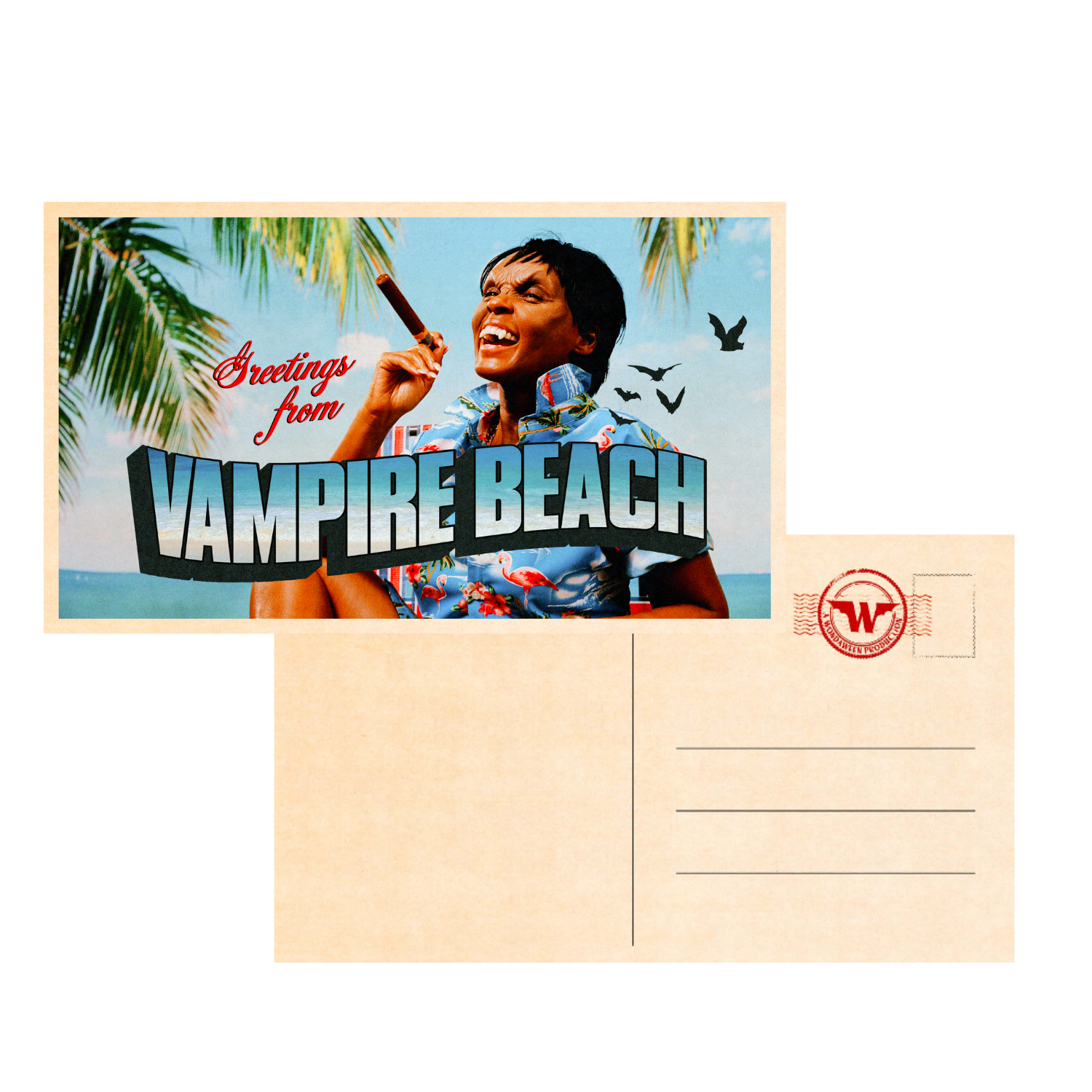 Vampire Beach Post Card