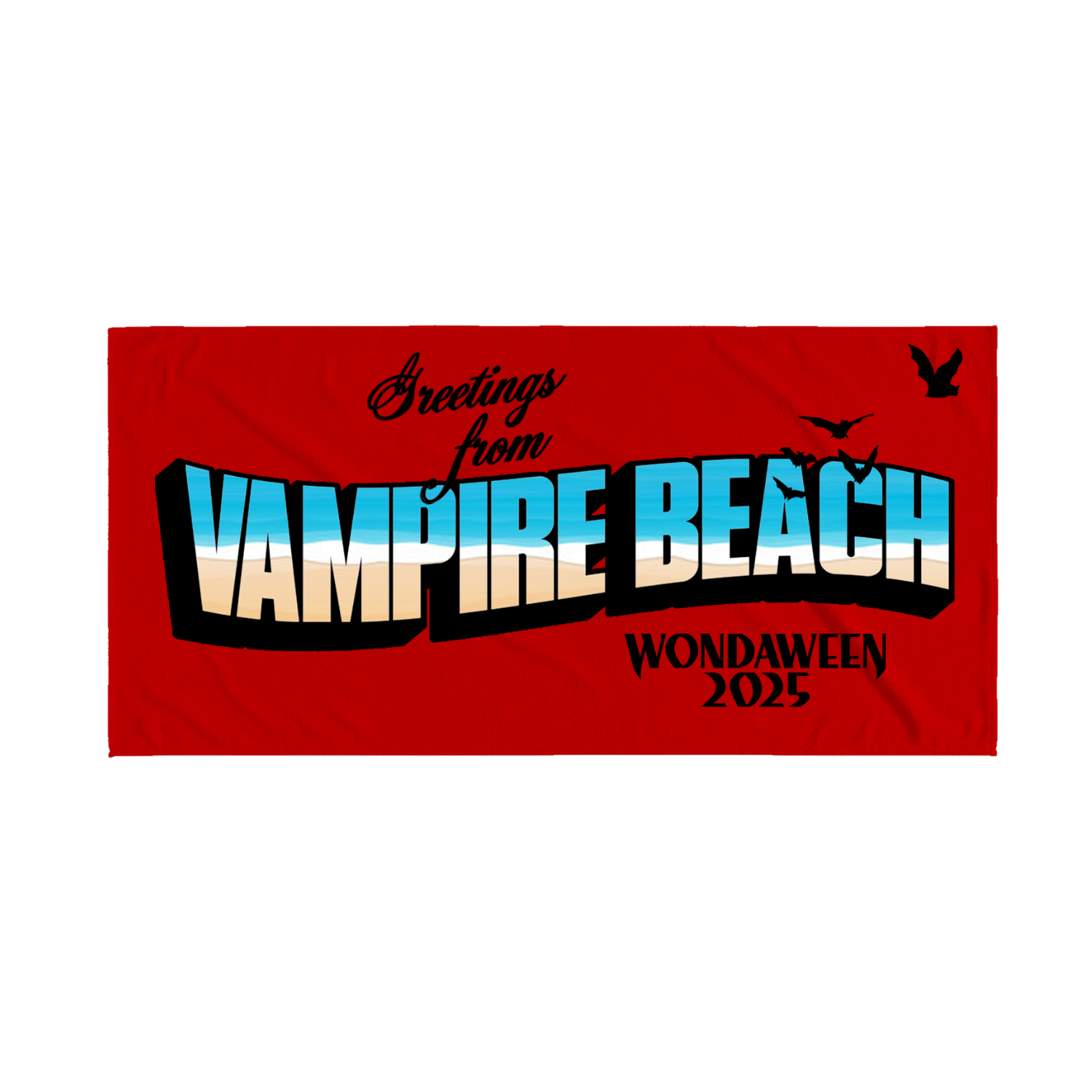 Wondaween Vampire Beach Towel
