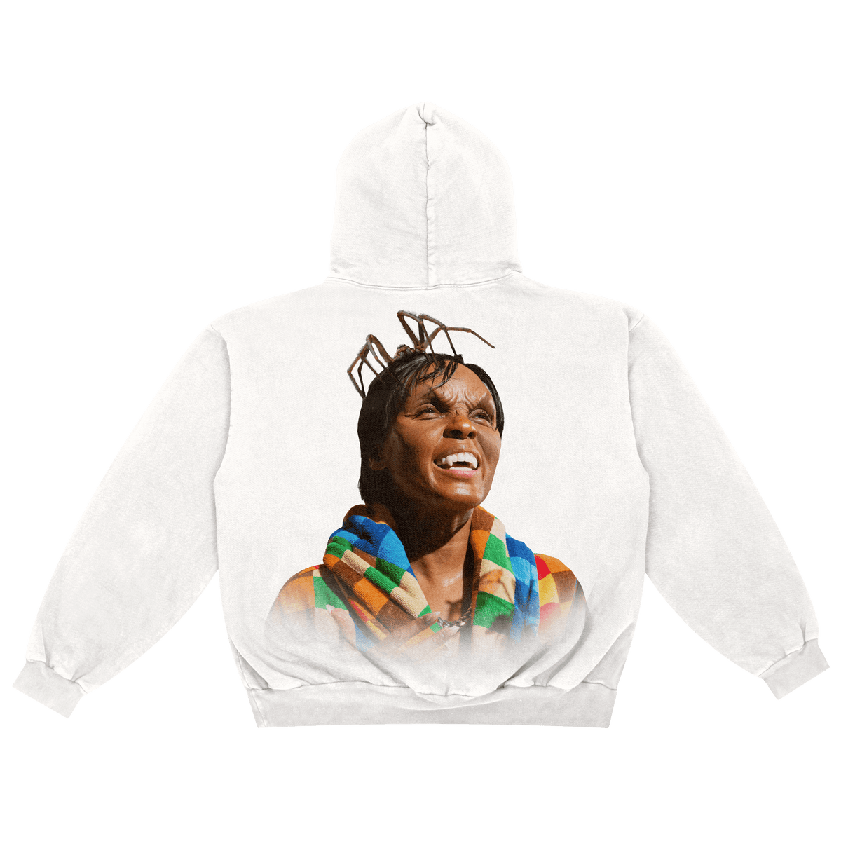CREAM CREEPY CRAWLY HOODIE